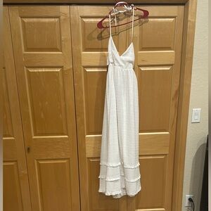 Forever 21 Textured White Dress